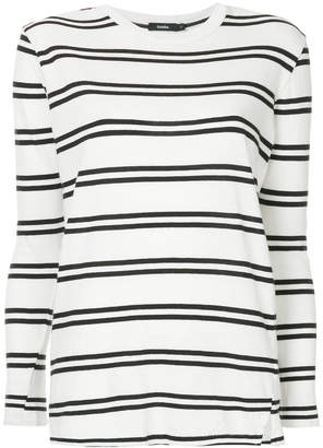 Bassike striped jersey top