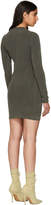Thumbnail for your product : Yeezy Grey Jersey Crewneck Dress