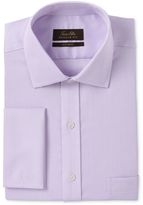 Thumbnail for your product : Tasso Elba Men's Classic/Regular Fit Non-Iron Lavender Tonal Square Texture French Cuff Dress Shirt, Created for Macy's
