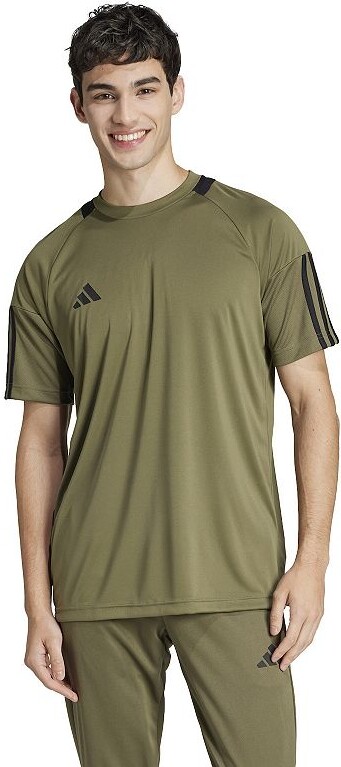 Men's adidas Sereno 3-Stripes AEROREADY Sportswear T-Shirt