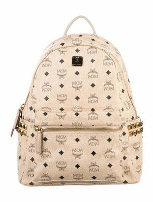 mcm backpack tan