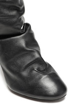 Thumbnail for your product : Nicholas Kirkwood Kim Gathered Leather Knee Boots