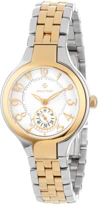 Philip Stein Teslar Women's 44TG-FMOP-SS5TG Two-Tone Bracelet Watch