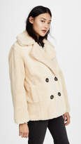 Thumbnail for your product : Free People Notched Teddy Pea Coat