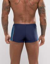 Thumbnail for your product : Esprit Hipster Swims Trunk In Navy With Contrast Panel