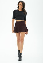 Thumbnail for your product : Forever 21 Embroidered Lace Skirt