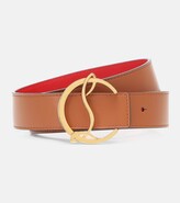 Thumbnail for your product : Christian Louboutin CL Logo reversible leather belt