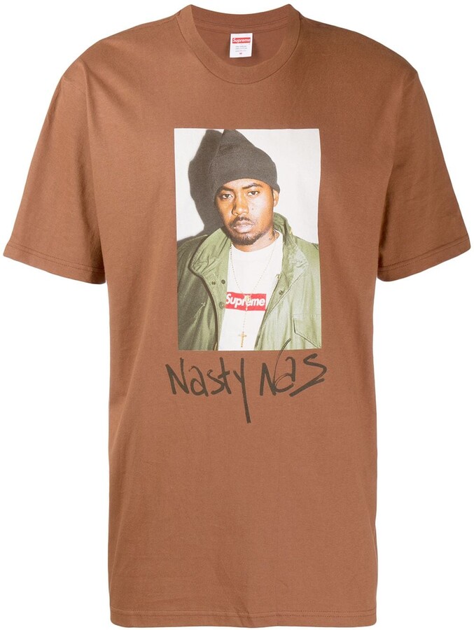 Nøjagtighed hoste hård Supreme Nasty Nas T-shirt - ShopStyle