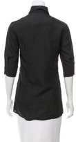 Thumbnail for your product : Sportmax Collared Button-Up Top