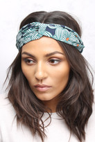 Thumbnail for your product : Rare Green Multi Floral Printed Crepe Headband
