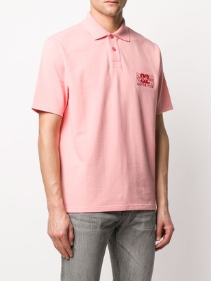 Martine Rose Embroidered Short-Sleeved Polo Shirt