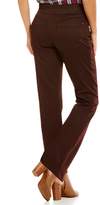 Thumbnail for your product : Intro Petite Sheri Solid Pull-On Straight-Leg Pintuck Pant