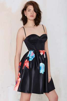 Nasty Gal Bloom and Board Fit & Flare Dress