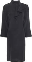 Thumbnail for your product : Marni Ruffled Silk Crepe De Chine Dress
