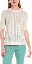 Thumbnail for your product : Max Mara Drina Leather Top
