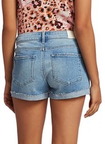 Thumbnail for your product : Paige Jimmy Jimmy Relax-Fit Raw Cuff Denim Shorts