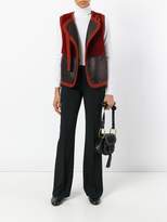Thumbnail for your product : Chloé shearling panel gilet