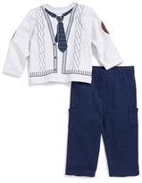Thumbnail for your product : Little Me 'Tie' T-Shirt & Pants (Baby Boys)