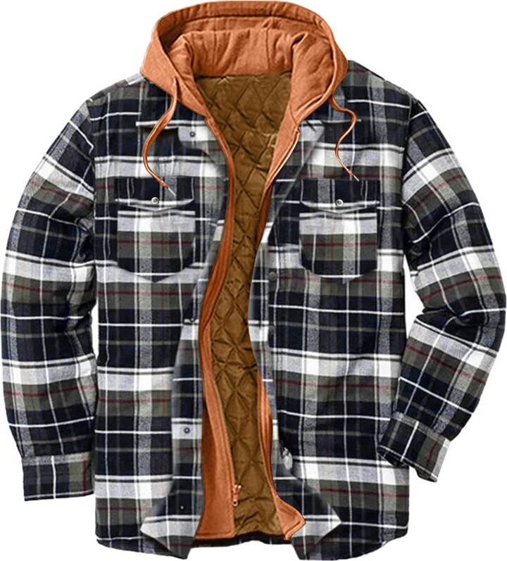 hooded lumberjack jacket