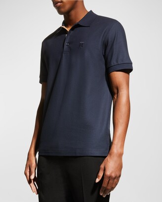 burberry eddie pique polo