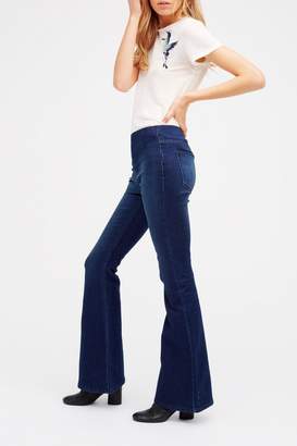 Free People Pull On Flare Jeans