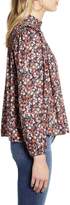 Thumbnail for your product : One Clothing Floral Print Smocked Top