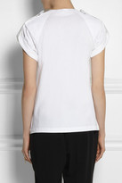 Thumbnail for your product : Chloé Cotton-jersey and poplin top