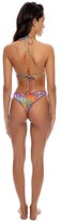 Thumbnail for your product : Luli Fama Wild Waters Crystalized Wavy Ruched Back Tie-Side Bottoms