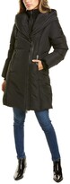 Thumbnail for your product : Mackage Kay Leather-Trim Jacket