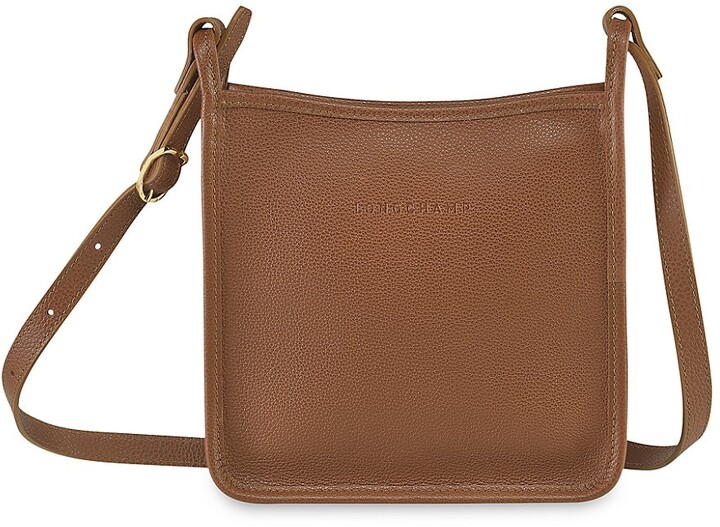 Longchamp Brown Leather Handbags | ShopStyle