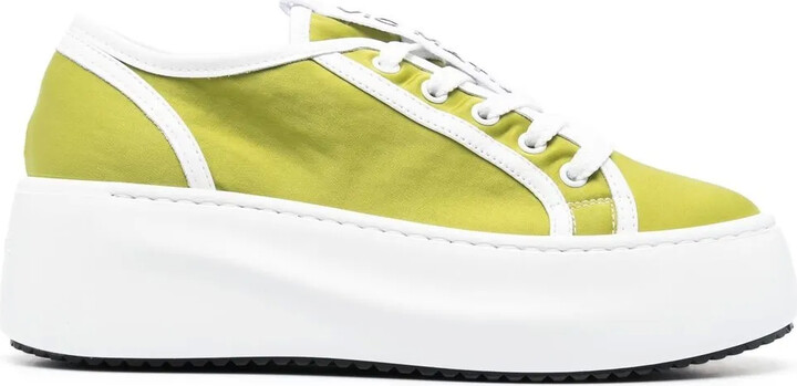 Vic Matié Platform Leather Sneakers