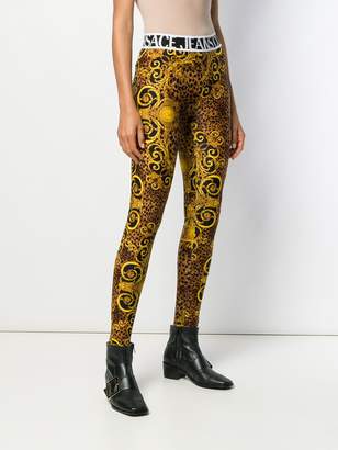 Versace Jeans Couture branded leggings
