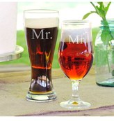 Thumbnail for your product : Cathy's Concepts 'For the Couple' Matching Pilsner Glasses (Set of 2)