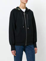 Thumbnail for your product : Sport Max Code embroidered rose zipped sweatshirt