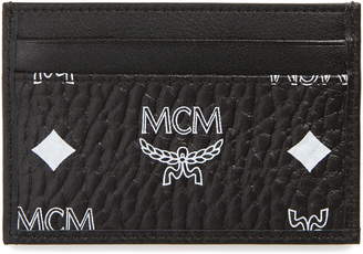 MCM Visetos Print Card Case