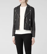 Thumbnail for your product : AllSaints Almere Leather Biker Jacket
