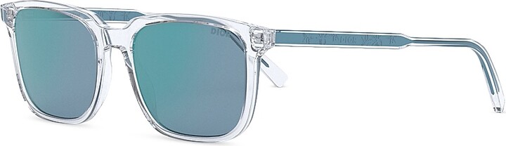 Christian Dior Men's InDior S1I 54MM Square Sunglasses Crystal