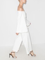 Thumbnail for your product : SOLACE London Almira off-shoulder jumpsuit