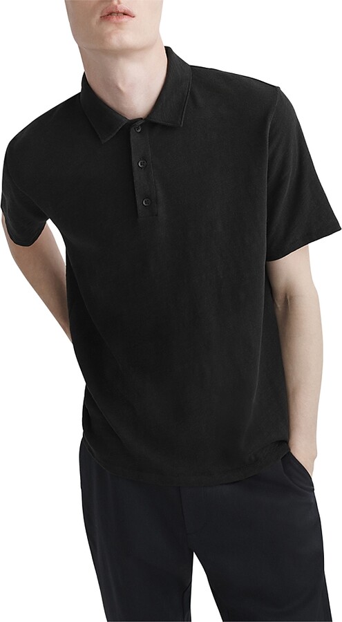 Rag Bone Classic Flame Polo ShopStyle Long Sleeve Shirts