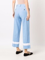 Thumbnail for your product : No.21 Turn-Up Hem Denim Trousers