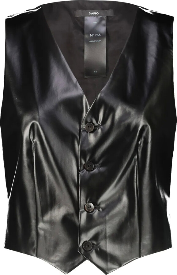 SAPIO Coated Buckle Waistcoat