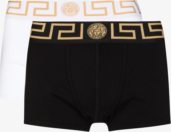 Versace Greca Border Boxer Briefs Set