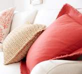 Thumbnail for your product : Pottery Barn Lattice Paper Knit Lumbar Pillow Cover