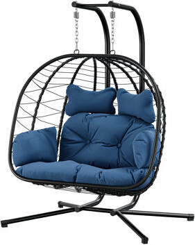 Dakota Fields Double Swing Egg Chair