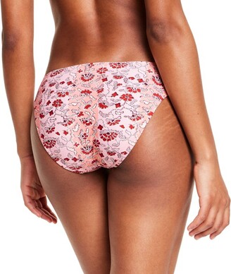 Women's Whimsical Floral Print Medium Coverage Hipster Bikini Bottom -  RHODE x Target Pink/Red - ShopStyle Plus Size Swimwear
