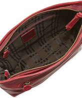 Thumbnail for your product : Frye Melissa Tumbled Leather Crossbody Bag, Burgundy