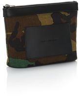 Thumbnail for your product : Alexander Wang SMALL CAMO CANVAS POUCH Wallets