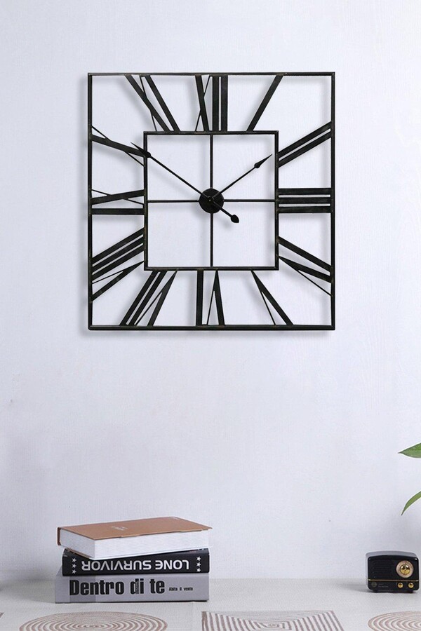 Living and Home D60Cm Mireya Silent Wall Clock ShopStyle