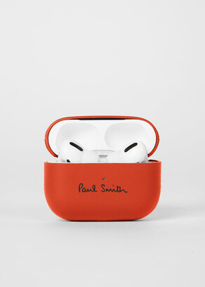 Paul Smith X Native Union - Burnt Orange Leather AirPod Pro Case