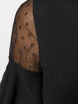 Thumbnail for your product : RED Valentino Sheer Details Short Dress